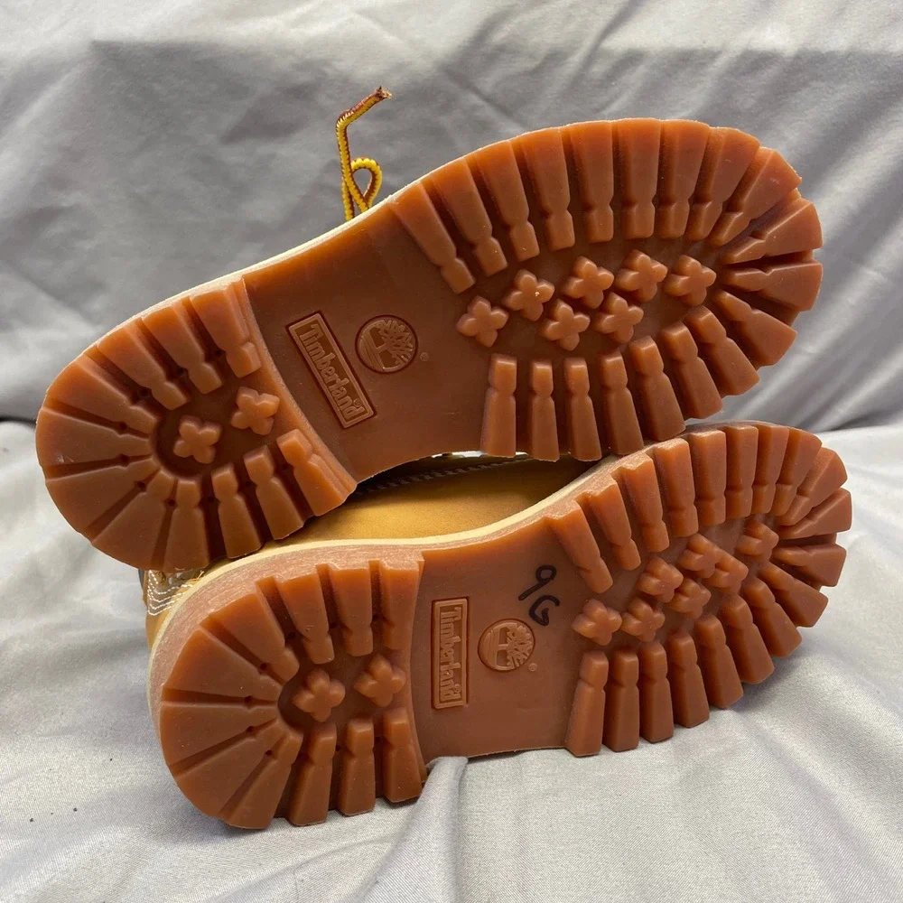 Timberland Toddler 10M Premium 6 Inch Waterproof Boot‎ Wheat Nubuck 12809